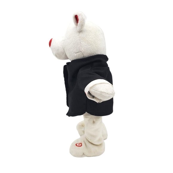 12" Plush Singing Dancing‎ Bear Plush Plays "Cant Get Enough Of You Baby" Works! - Picture 2 of 5